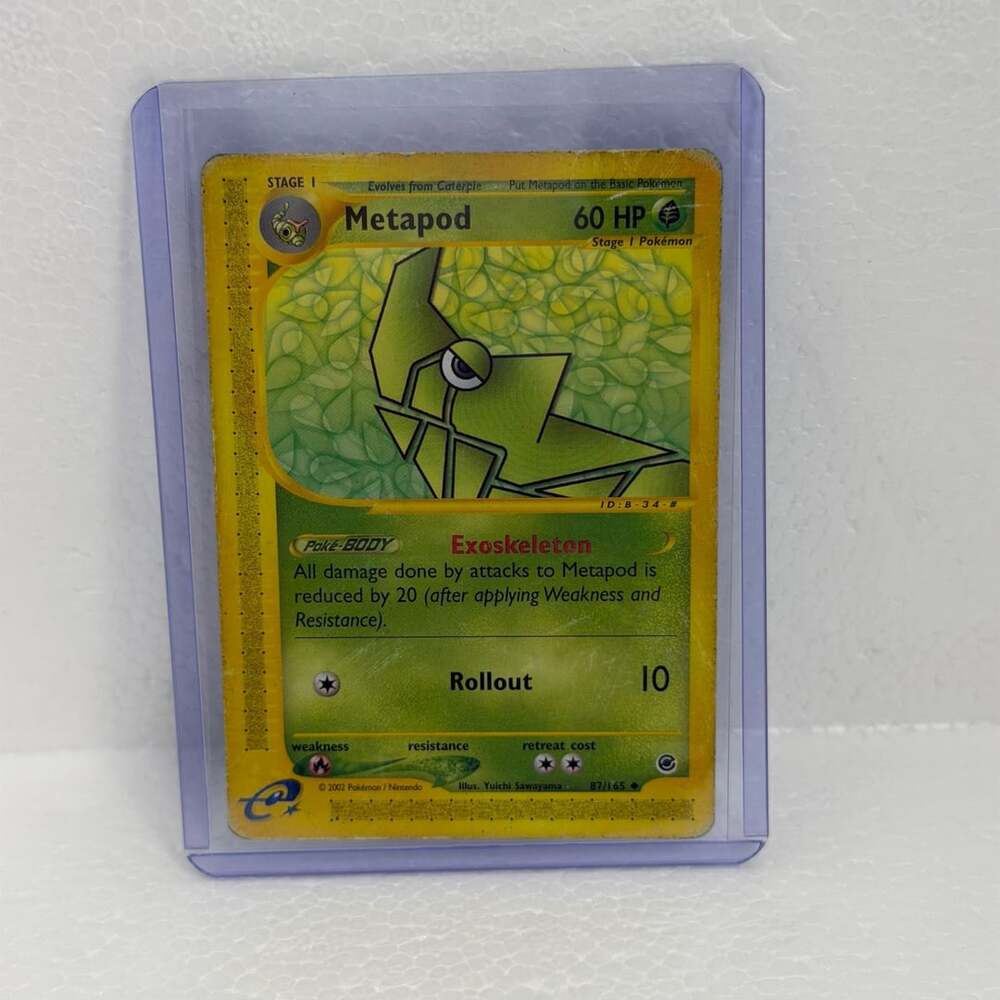 Pokemon Metapod Expedition 87/165 Trading Card